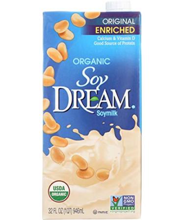 Soy Dream Enriched Original Organic Soymilk, 32 Oz (Pack of 12)