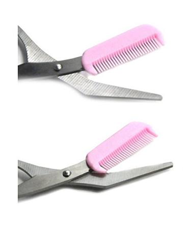 WOIWO Eyebrow Grooming Beauty Tools Set - Scissors Trimmer & Hair Remover with Free Comb - Buy Online on GoSupps.com