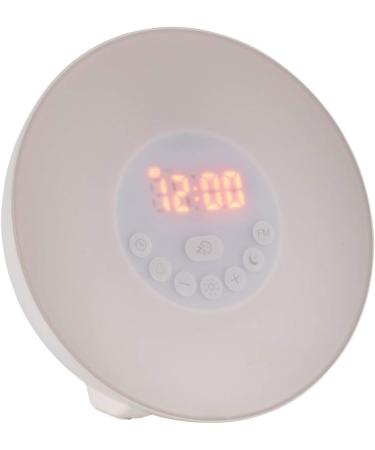 Buy TFA Dostmann Daylight Alarm Wake Up Light - Sunrise Alarm Clock with FM Radio & 6 Tones | International Shipping Available - Buy Online on GoSupps.com