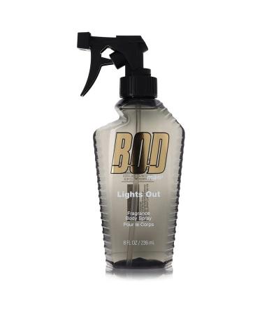 Bod Man Parfums De Coeur Lights Out Fragrance Body Spray for Men, 8 Ounce
