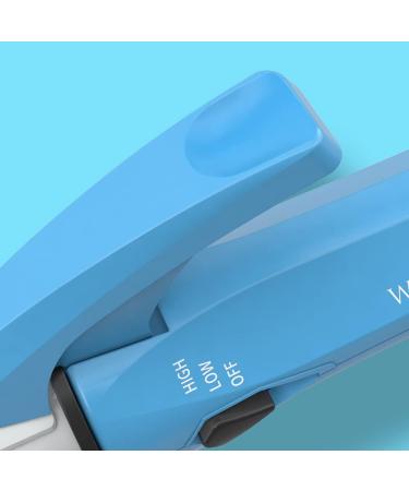 Wazor Ceramic Mini Curling Wand - Portable 1 Inch Curling Iron for Short Hair & Travel | Fast Heat-up & Auto Shut Off - Buy Online on GoSupps.com