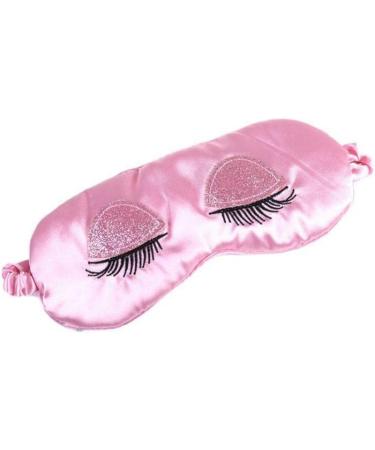 Premium Satin Eye Mask for Sleeping | Soft Silk Sleep Mask for Women & Girls | Breathable Travel Eyeshade with Elastic Strap - Buy Online on GoSupps.com