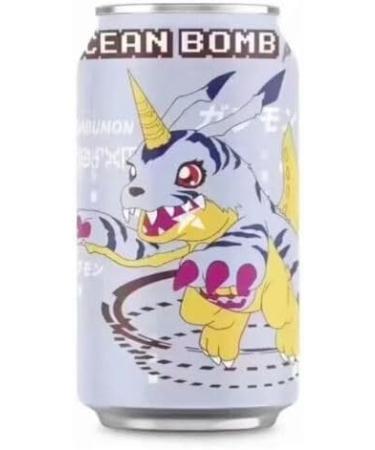 Digimon Adventure x YHB Ocean Bomb Sparkling Soda Soft Drinks Collection 330ml - Buy Online on GoSupps.com