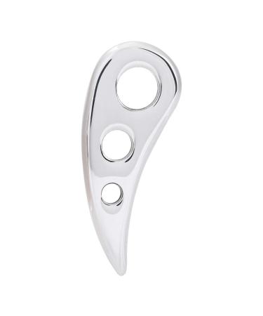 Buy Angrek Stainless Steel Schabebrett - Facial Lifting Gua Sha Plate for Spa & Pain Relief | International Shipping - Buy Online on GoSupps.com