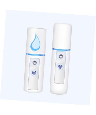 Levemolo 1pc Plush Makeup Bag Portable Facial Mini Face Spray Instruments Spray Meter Usb Face Steamer 11.5*3cm White - Buy Online on GoSupps.com