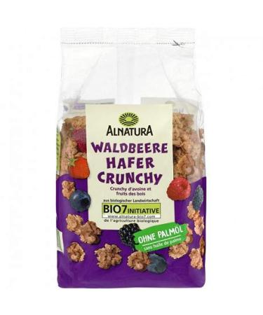 ALNATURA - Crunchy Oatmeal Forest Fruits 375G - Pack of 4 - free delivery