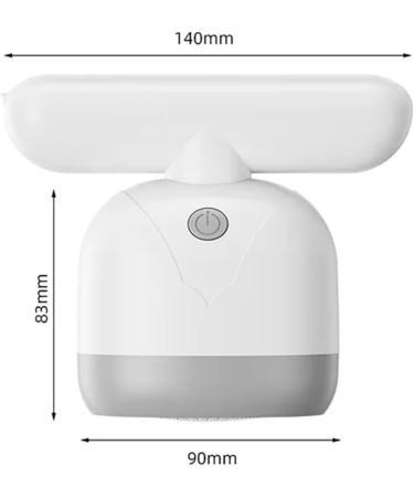 Portable 2-in-1 Fabric Shaver & Lint Remover - Rechargeable Electric Clothes Trimmer for Sweaters Carpets & More | USB Hair Ball Removal (Color A - Buy Online on GoSupps.com