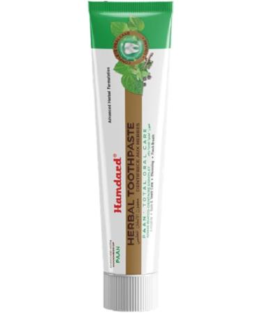 Hamdard Paan Total Oral Care Toothpaste 200g / 7.05Oz | Herbal Ayurvedic Toothpaste with Paan Flavor | Fluoride-Free | Gum Care Fresh Breath & Natural Oral Hygiene - Buy Online on GoSupps.com