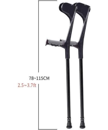 Forearm Crutches Adjustable Forearm Crutches - Lightweight Bracelet Crutch - Adjustable and Comfortable Wrist Handle for Men/Women with Comf - Buy Online on GoSupps.com