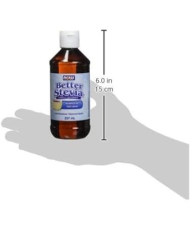 Now Foods Stevia Glycerite Alcohol-Free Liquid 237 g - Buy Online on GoSupps.com