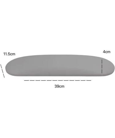 Manicure Hand Pillow Professional Tools Non-Slip Wear-Resistant Soft Hand Pads (Color : Grey Size : 39X11.5X5cm) - Buy Online on GoSupps.com