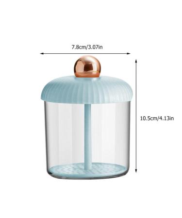 FRCOLOR Sparkling Foam Pump Bottle - Empty Shower Foam Maker & Facial Foam Cup - Blue Makeup Remover Bottle - Buy Online on GoSupps.com