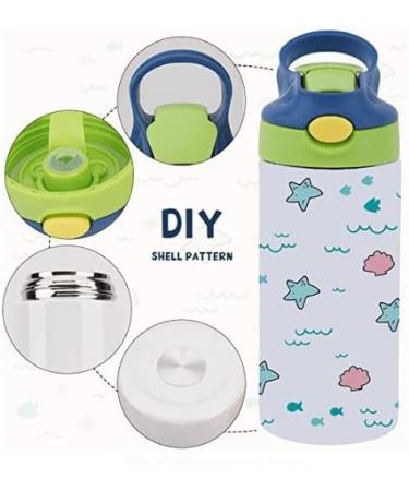 5-Pack Buwaters 12 Oz Kid Sublimation Tumbler | Insulated Stainless Steel Sippy Cup | Blank & Cute Design - Buy Online on GoSupps.com