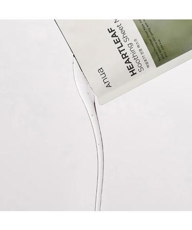 Anua Heartleaf 77% Soothing Sheet Mask - Hydrating & Calming (10pcs) - Microfiber 25ml / 0.84 fl.oz - International Shipping Available - Buy Online on GoSupps.com