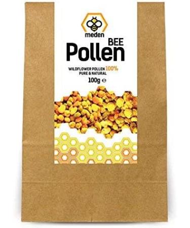 Organic Premium 100% Raw Bulgarian Bee Pollen Granules100g - Buy Online on GoSupps.com