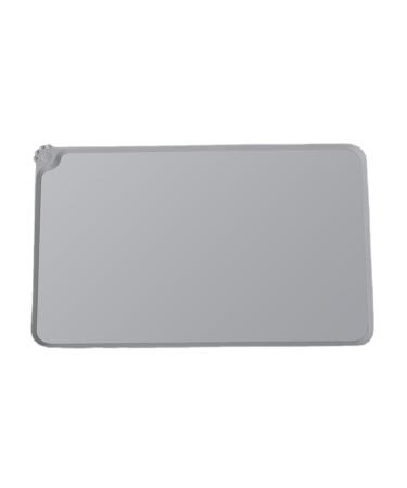 Slip-proof cat and dog feeding mat silicone material waterproof suitable for feeding bowls of watercaping mat pet-feed mat 48x 30 cm - Buy Online on GoSupps.com