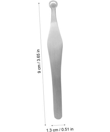 Angoily 3-Piece Stainless Steel Nose Hair Tweezers Set - Precision Trimmer for Men | Effective Hair Removal Tool - Buy Online on GoSupps.com