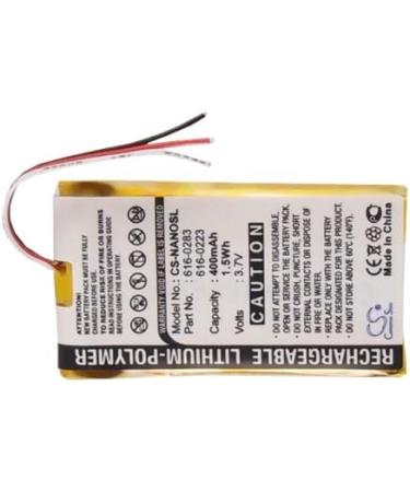 Replacement Battery for Apple iPod Nano MA005LL/A MA099LL/A MA107LL/A - Compatible 400mAh/3.7V | Fast International Shipping - Buy Online on GoSupps.com