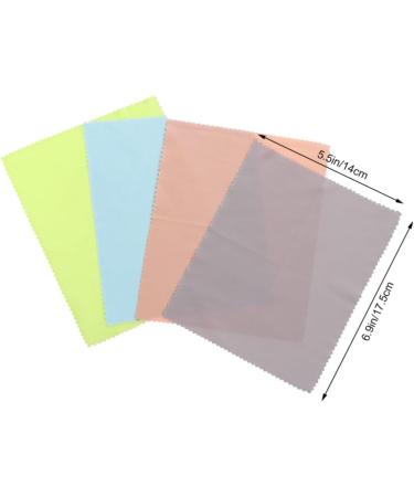 FRCOLOR 12 Pcs Eyeglasses Cleaning Cloths - Lint Free Glasses Cleaner Wipes & Accessories for Optimal Clarity - Buy Online on GoSupps.com