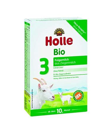 Holle Goat Milk 3 (400g) - Premium Organic Formula for Infants | International Shipping Available - Buy Online on GoSupps.com
