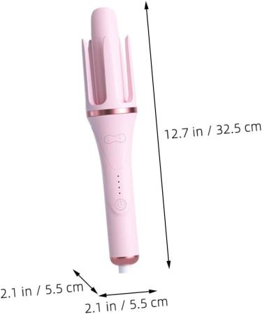 Beavorty 2pcs Fully Automatic Hair Curling Iron Hair Curler Tool Pink Nylon 32.50X5.50X5.50CMx2pcs Pinkx2pcs - Buy Online on GoSupps.com