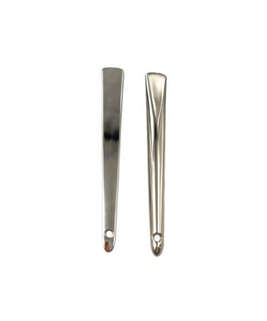 AKOAK 4-Piece Metal Makeup Spatula Set | Reusable Applicator for Masks Creams & Lotions - Ideal for Home Salons | International Shipping Available - Buy Online on GoSupps.com