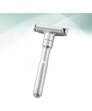 Fomiyes 3-Pack Portable Safety Razors - Manual Vintage Double-Sided Shaving Razors for Men - Premium Silver Shaveadoras - Buy Online on GoSupps.com