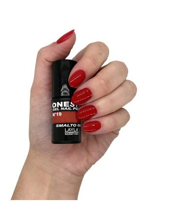 Layla Cosmetics One Step Gel Nail Polish - Metropolitan 1 Pack (0.005 L) - Long-lasting Easy Application - International Shipping Available - Buy Online on GoSupps.com