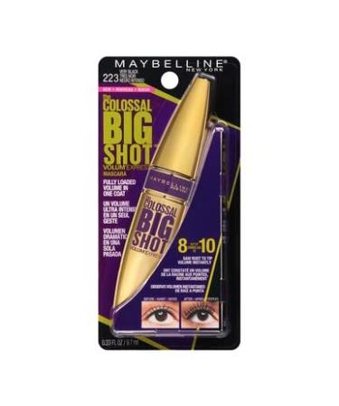 Maybelline Volum' Express Colossal Big Shot Washable Mascara 223 Blackest Black (2 Pack) - Buy Online on GoSupps.com