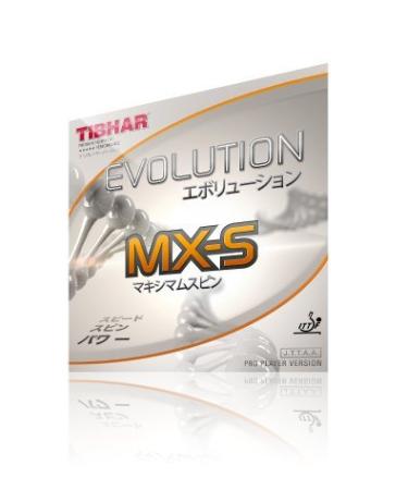 TIBHAR Evolution MX-S Table Tennis Rubber Black 2.1-2.2mm