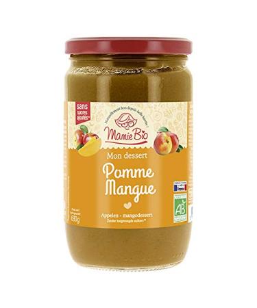 Mamie Bio - Puree of French Apples & Mangoes Without Added Sugar 680G - Unit