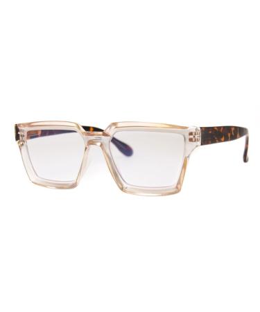A.J. Morgan Eyewear Unisex Money Bays - Blue Light Blocking Computer Readers Reading Glasses Champagne 54mm US