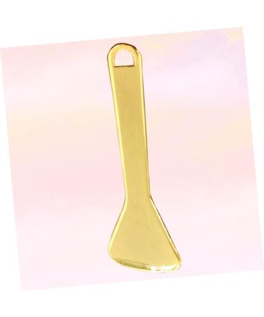 FOMIYES Eye Cream Spoon Facial Lift Roller Puffiness Eye Tools Facial Cream Brush Mini Cosmetic Spoon Face Cream Spoon Beauty Scoop Spatula Eye Creams Zinc Cream Spoon Scraping Board Metal 7x2.5cm Golden - Buy Online on GoSupps.com