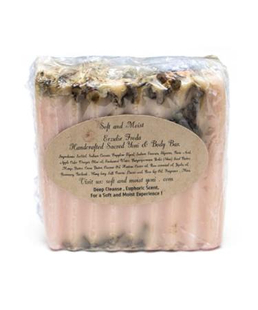 Erzulie Freda Yoni Love Soap - Feminine Wash for Attraction & Abundance | PH Balanced Yoni Detox Bar with Rose Ylang Ylang Jasmine & Apple Cider Vinegar - Buy Online on GoSupps.com