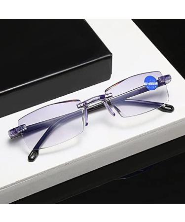 Sapphire Anti-Blue Dual-Use Reading Glasses for Men Women 200 - Zhiping - Buy Online on GoSupps.com