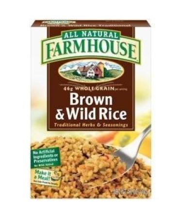 Farmhouse, Brown & Wild Rice, 4oz Box (Pack of 6)