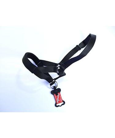 L&J Pets Uk Champion Padded Headcollar Dog Training Halter Stops Dog Pulling Training Tool 4 Black - Buy Online on GoSupps.com