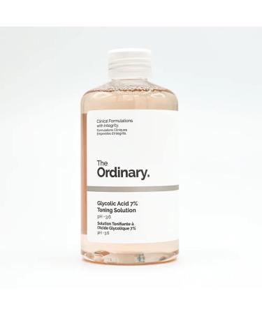 The Ordinary Glycolic Acid 7% Toning Solution 240ml - Exfoliating Facial Toner - Buy Online on GoSupps.com