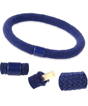 Breezo Multi-Colored Hair Ties - 20 Elastic Headbands for Thick Curly Hair - Perfect Ponytail Holders & Hair Accessories for Women & Girls - Buy Online on GoSupps.com