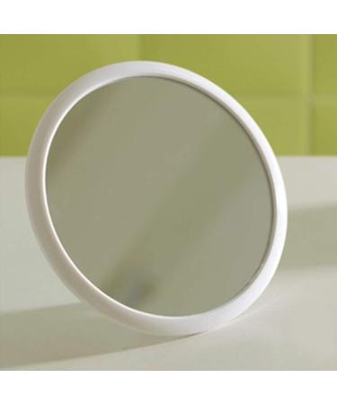 Tookie Fogless Shower Mirror - 360 Rotatable Stainless Steel Make Up Mirror for Bathroom - Buy Online on GoSupps.com