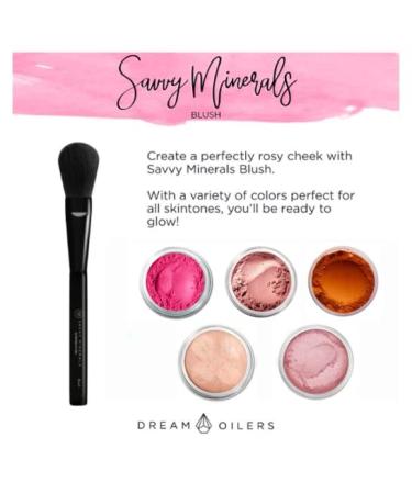 Savvy Minerals Natural Luster Blush Vegan Smashing 0.04 oz - 1 Pack - Buy Online on GoSupps.com