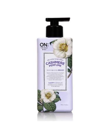 LG ON THE BODY Cashmere Perfume Body Lotion (Happy Breeze) 400ml - Luxurious Fragrance-infused Moisturizer - Buy Online on GoSupps.com