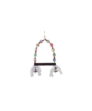 Nobby Cage Toy swing with colorful cubes 28 x 17 cm