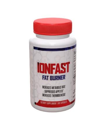 Ionfast Fat Burner for Weight Loss Increasing Metabolism and Appetite Suppression - 60 Vegetarian Capsules