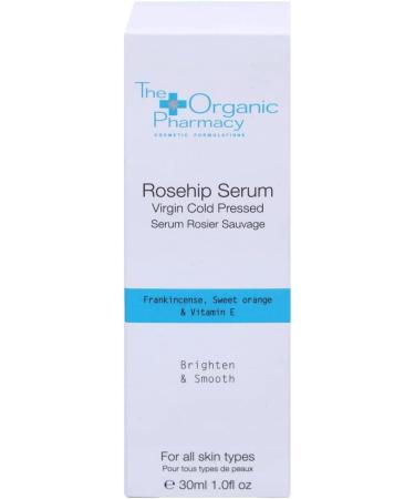 The Organic Pharmacy Rosehip Serum Virgin Cold Pressed Rich In Antioxidants Including Vitamin A C and Omega 3 6 7 and 9 For Soften Hyperpigmented Sun Damaged Or Scarred Skin 30ml - Buy Online on GoSupps.com