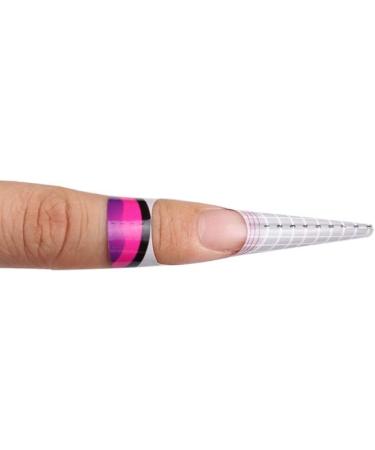 BeautyLeader 500 Pcs Butterfly-Shaped Nail Extension Guides for Poly Gel, Acrylic, UV Gel - DIY Nail Form Sticker - Buy Online on GoSupps.com