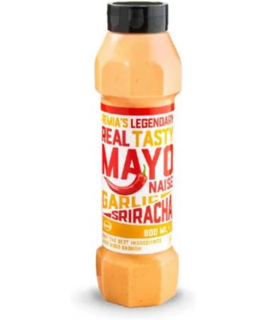 Remia Tasty Garlic and Sriracha Mayonnaise Sauce 800 Mililitres x 3 Pieces - Buy Online on GoSupps.com