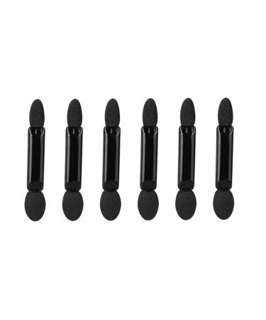 FOMIYES 50pcs Disposable Eyeliner Makeup Eyeshadow Brush Eye Shadow Makeup Tools Make up Miss 50pcs Black