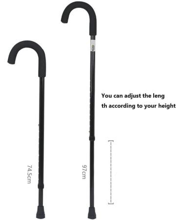 Aluminum Alloy Retractable Crutches Anti-Slip Elderly Walking Walking Device Crutches Hello Independence - Buy Online on GoSupps.com