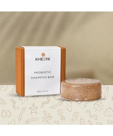 Probiotic Shampoo Bar 90g | Handmade Nourishing & Hair Growth Shampoo for Men & Women | Eco-Friendly Cleansing Bar - Buy Online on GoSupps.com